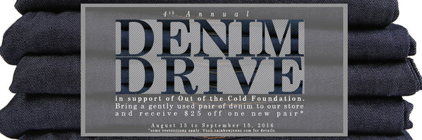 Over the Rainbow x Out of the Cold Foundation Presents: 4th Annual Denim Drive