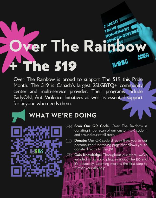 OVER THE RAINBOW x THE 519