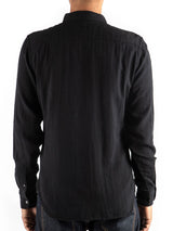 The Ripper Double Gauze Shirt - Black-HIROSHI KATO-Over the Rainbow