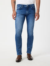 Jake Slim Jean - Dark Brushed Feather Blue-Mavi-Over the Rainbow