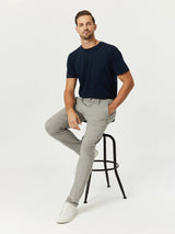 Milton Luxe Twill Pant - Iron-Mavi-Over the Rainbow