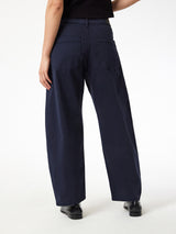 Lenora Pant - Midnight Casual Twill-Mavi-Over the Rainbow