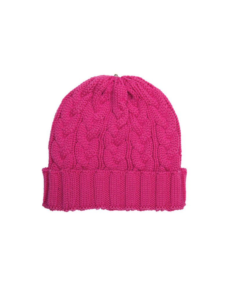 Charlie Cable Knit Hat - Popsicle-Lindo F-Over the Rainbow