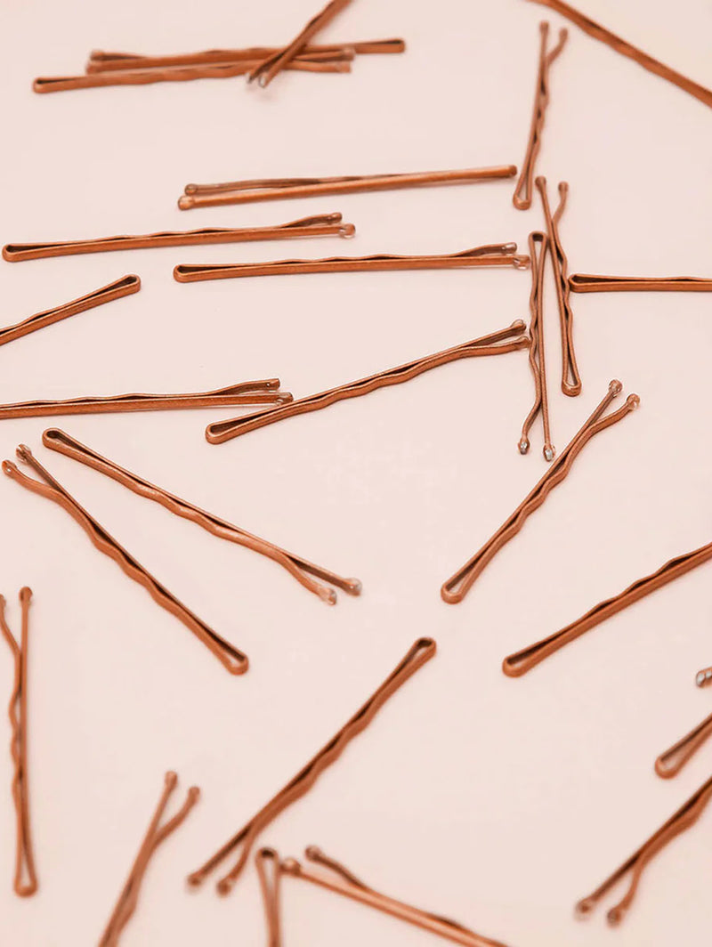 Essential Bobby Pins - Brown-KITSCH-Over the Rainbow