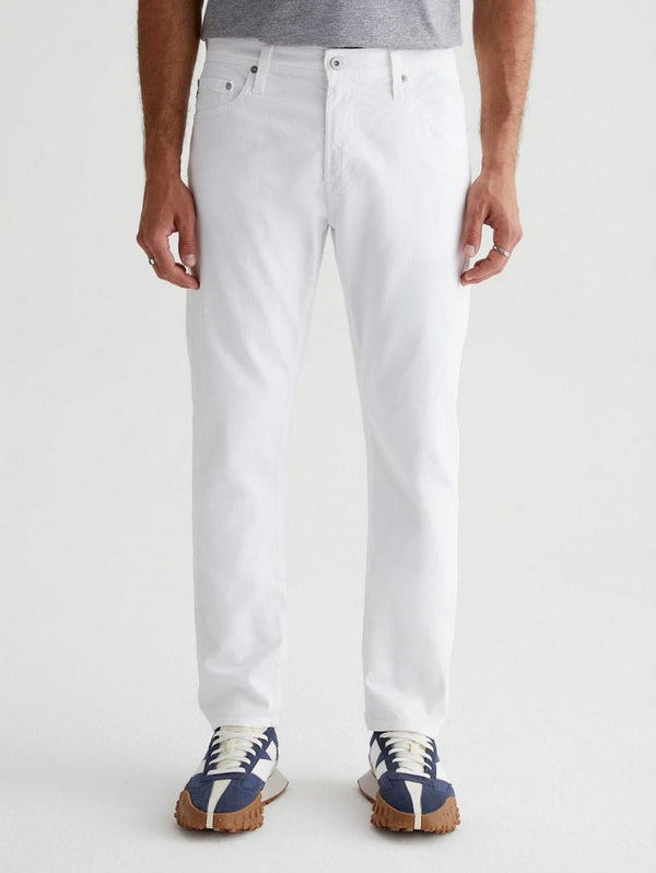 Tellis Modern Slim Jean - White-AG Jeans-Over the Rainbow