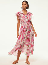 Florencia Dress - Garden Fuschia-Misa-Over the Rainbow