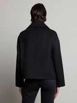 Westwood Peacoat - Black-Velvet-Over the Rainbow