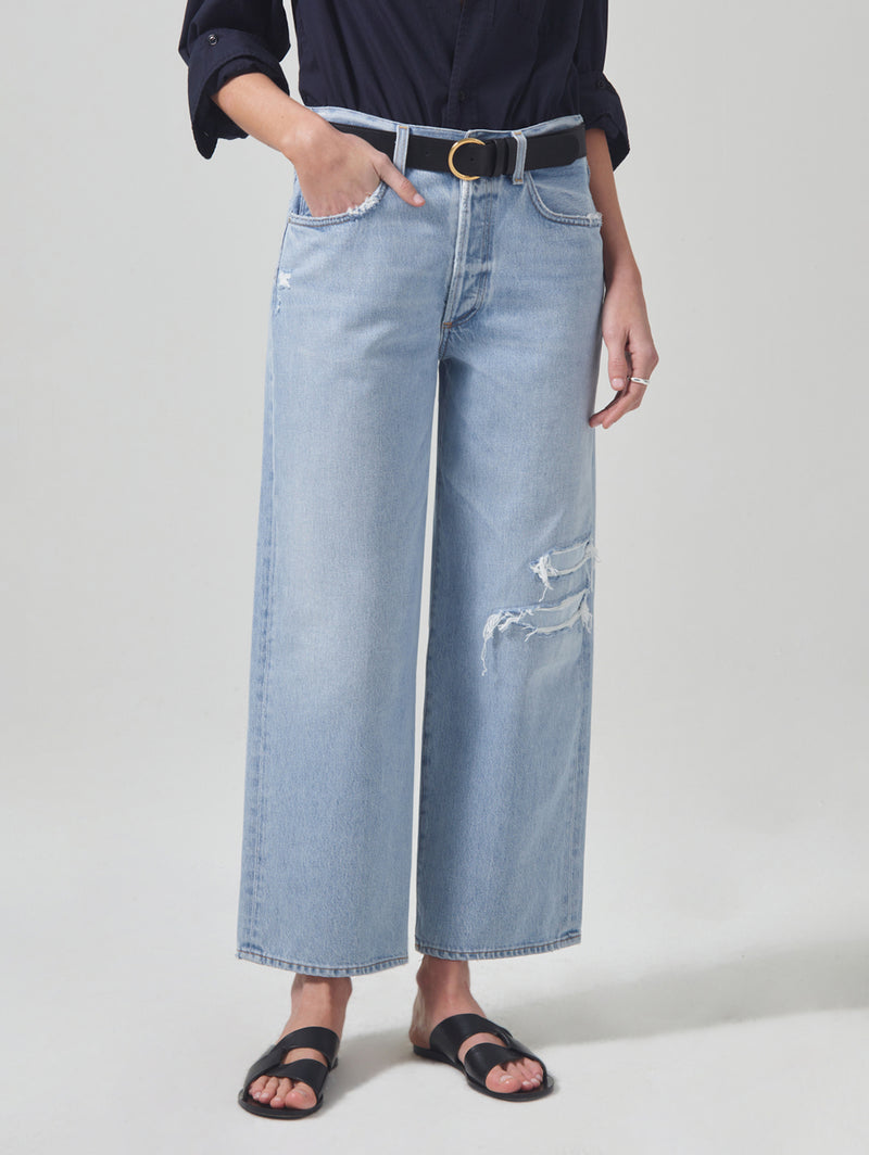 Pina Low Baggy Crop Jean - Cascade-Citizens of Humanity-Over the Rainbow