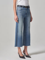 Lyra Crop Wide Leg Jean - Abliss-Citizens of Humanity-Over the Rainbow