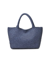 Sky's The Limit Large Tote - Dark Denim-SOL + SELENE-Over the Rainbow