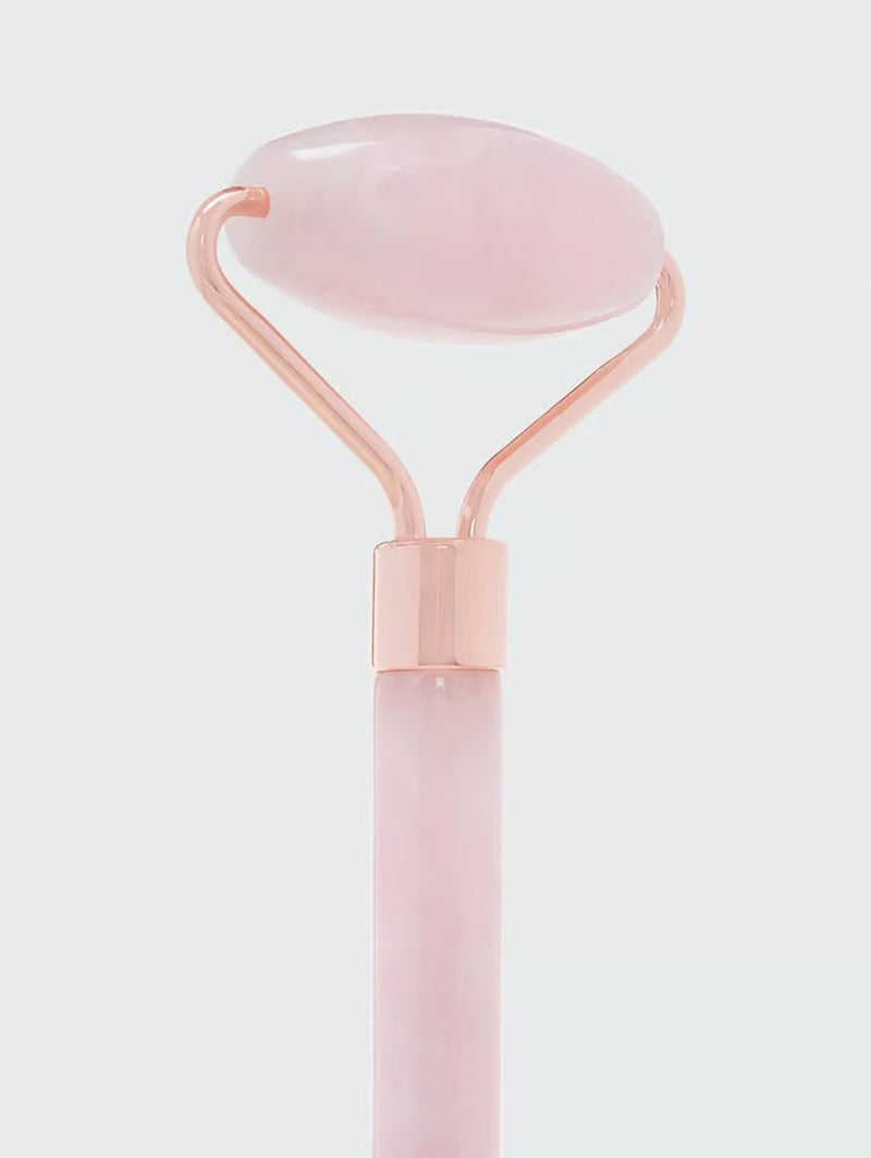 Rose Quartz Facial Roller - Rose-KITSCH-Over the Rainbow