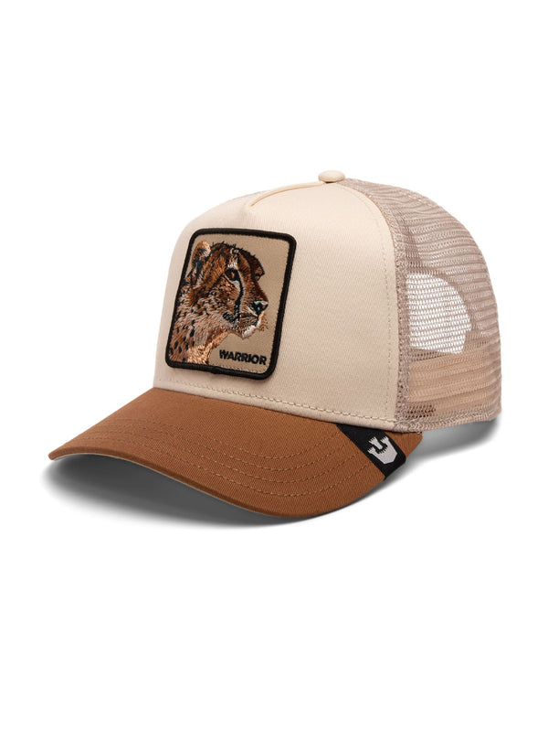 The Warrior Cheetah Hat - Taupe-GOORIN BROTHERS-Over the Rainbow