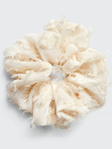 Brunch Scrunchie - Frayed Linen-KITSCH-Over the Rainbow