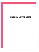 Happily Never After Letterpress Card-CHEZ GAGNE LETTERPRESS-Over the Rainbow