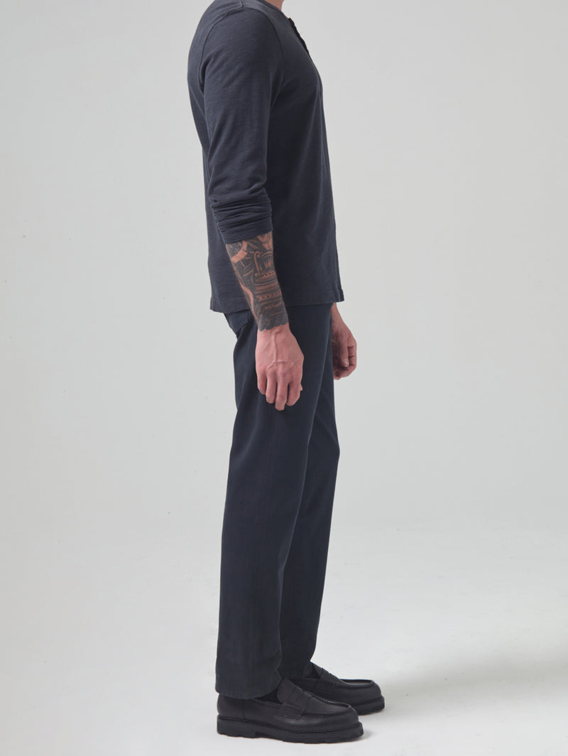 Elijah Relaxed Straight Corduroy Pant - Charred Cedar-Citizens of Humanity-Over the Rainbow