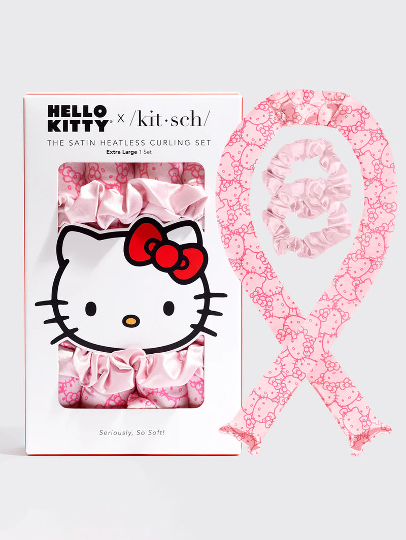 Hello Kitty XL Heatless Curling Set-KITSCH-Over the Rainbow