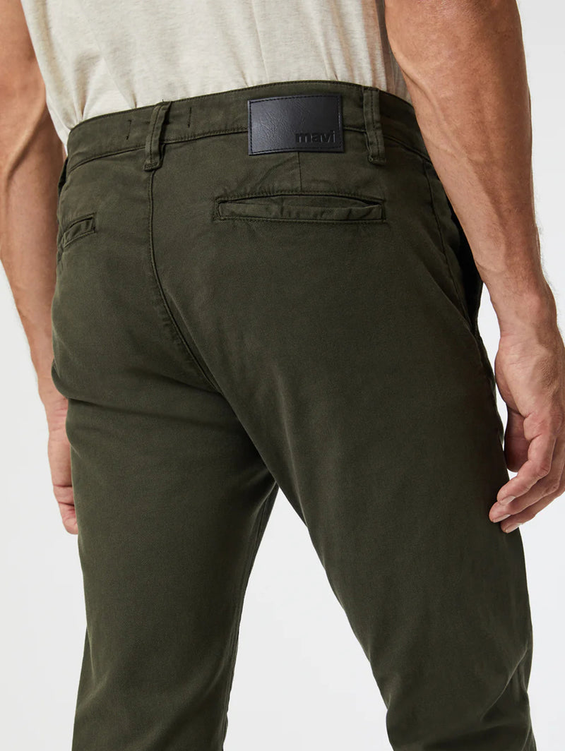 Milton Luxe Twill Pant - Dark Green-Mavi-Over the Rainbow