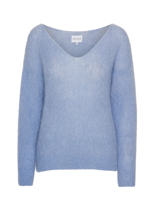 Carly Pullover - Light Blue-AMERICAN DREAMS-Over the Rainbow