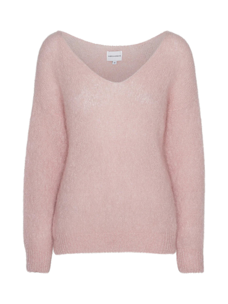 Carly Pullover - Light Pink-AMERICAN DREAMS-Over the Rainbow