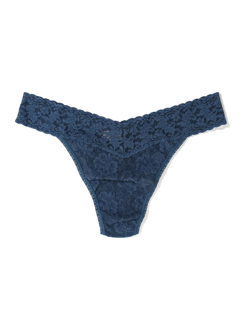 Signature Lace Low Rise Thong - Primary Colours-Hanky Panky-Over the Rainbow