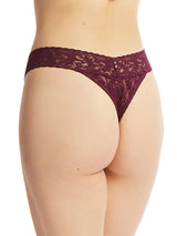 Signature Lace Low Rise Thong - Primary Colours-Hanky Panky-Over the Rainbow