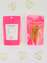 Paper Clip Pack - Heart Pack of 25-CHEZ GAGNE LETTERPRESS-Over the Rainbow