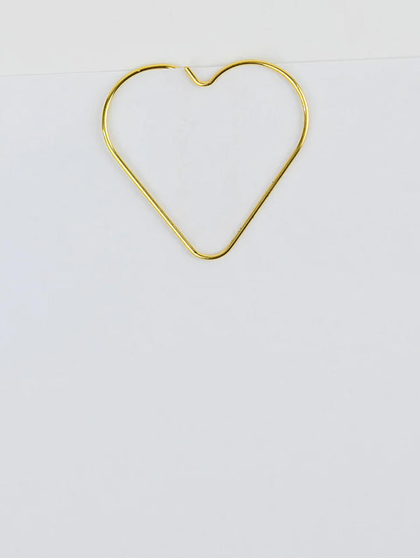 Paper Clip Pack - Heart Pack of 25-CHEZ GAGNE LETTERPRESS-Over the Rainbow