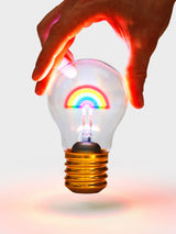 Cordless Magic Rainbow Lightbulb-SUCK UK-Over the Rainbow