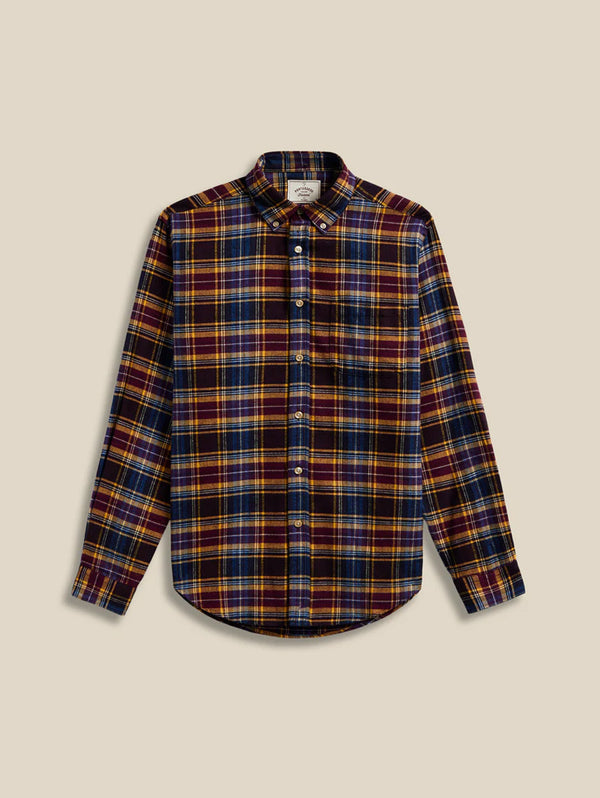 Apollo Shirt - Blue Bordeaux-PORTUGUESE FLANNEL-Over the Rainbow