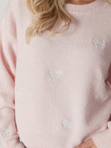 Avery Crewneck - Soft Pink-LYLA+LUXE-Over the Rainbow