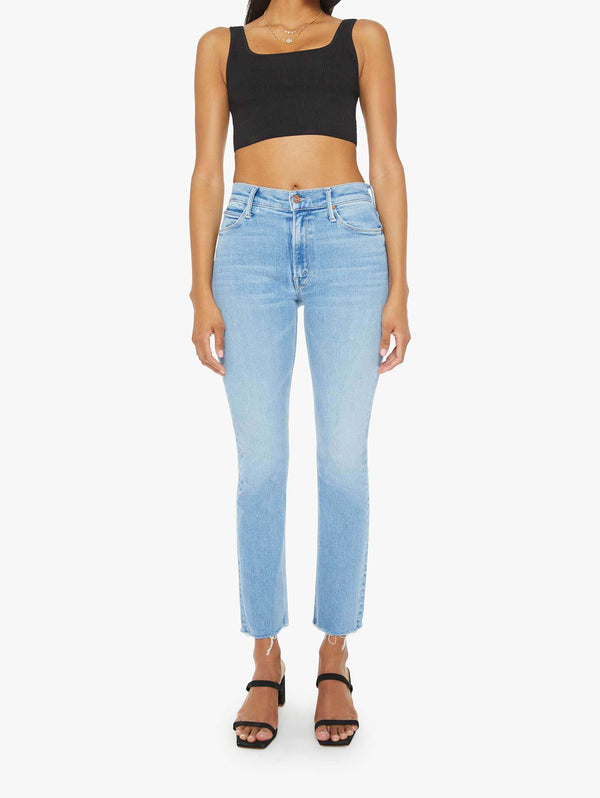 Mid Rise Dazzler Ankle Fray Jean - Blessing In Disguise