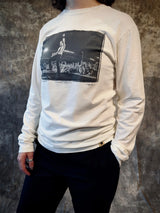 Bruce Springsteen Long Sleeve "Concert" Tee - Vintage White-CLINCH by GOLDEN GOODS-Over the Rainbow