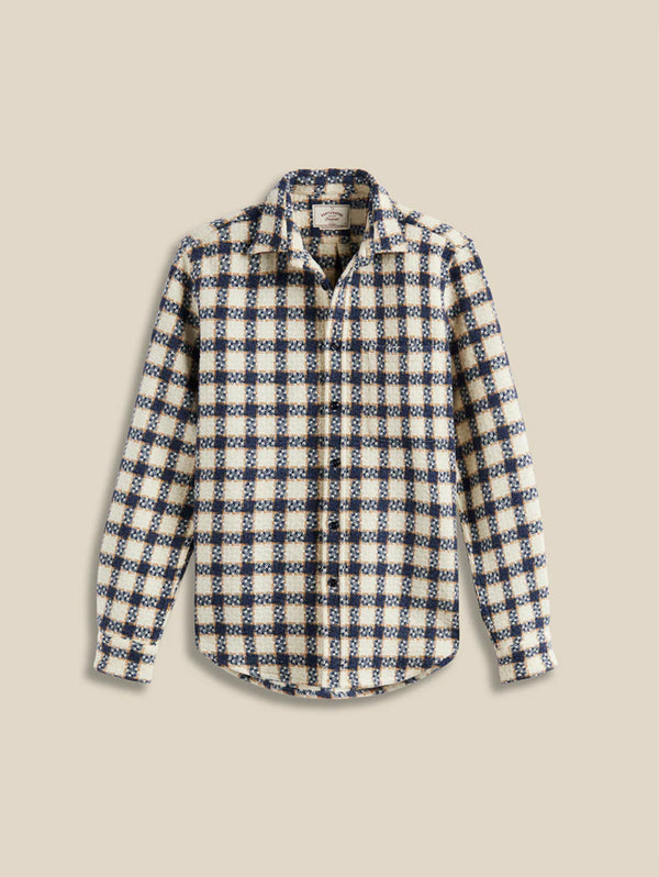 Burgo Overshirt - White Multi-PORTUGUESE FLANNEL-Over the Rainbow