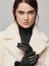 Carmel-N Leather Gloves - Black-Soia & Kyo-Over the Rainbow