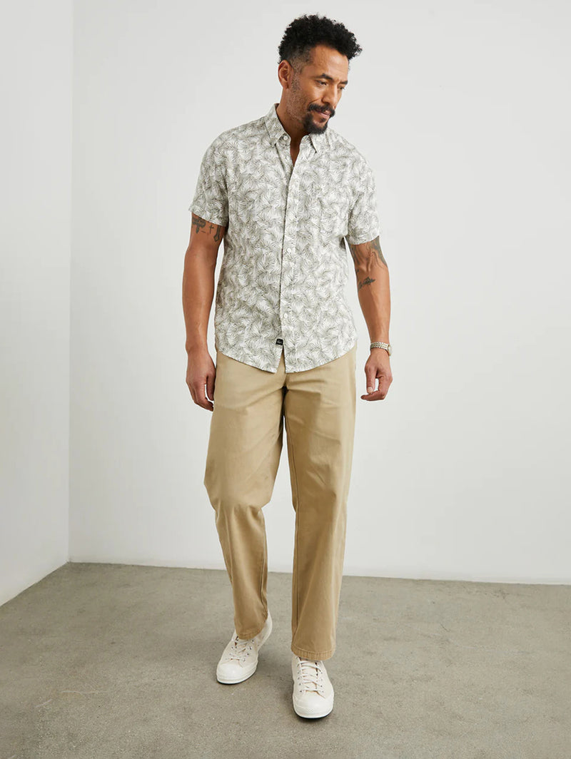 Carson Shirt - Palm Americano White-Rails-Over the Rainbow