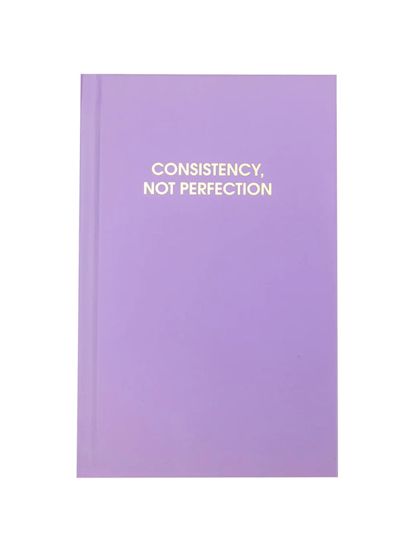 Consistency Not Perfection Journal-CHEZ GAGNE LETTERPRESS-Over the Rainbow