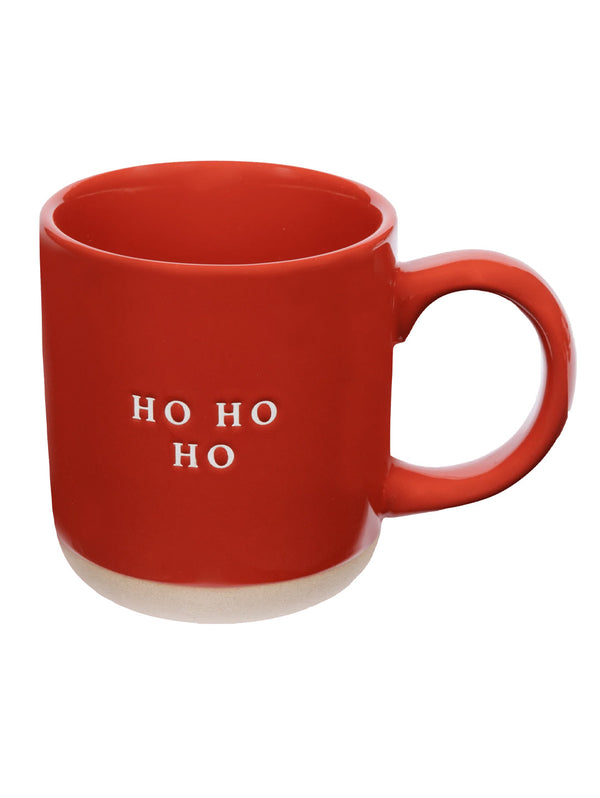 Ho Ho Ho Stoneware Coffee Mug - 14oz-SWEET WATER DECOR-Over the Rainbow