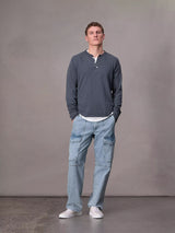 Classic Flame Henley - Ombre-RAG + BONE-Over the Rainbow