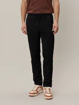 Como Tapered Drawstring Pants - Black-LES DEUX-Over the Rainbow