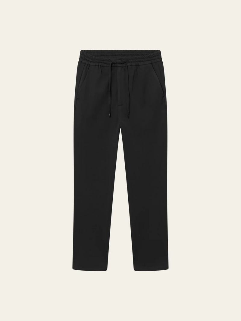 Como Tapered Drawstring Pants - Black-LES DEUX-Over the Rainbow