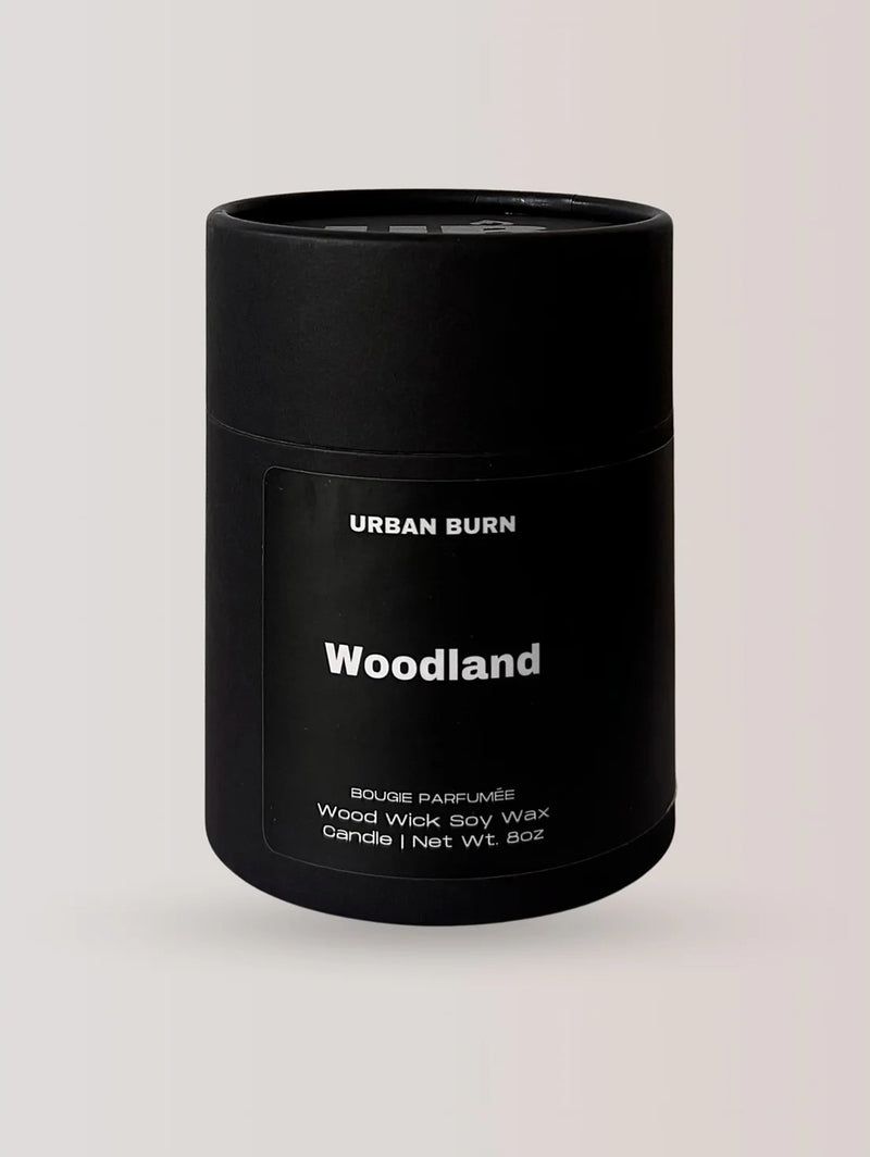 Woodland Candle - Wood Wick-URBAN BURN-Over the Rainbow