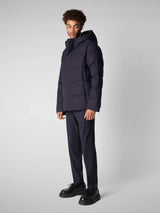 Finnian Jacket - Blue Black-SAVE THE DUCK-Over the Rainbow