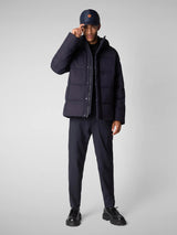 Finnian Jacket - Blue Black-SAVE THE DUCK-Over the Rainbow