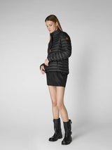 Carly Zip Jacket - Black-SAVE THE DUCK-Over the Rainbow