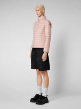 Carly Zip Jacket - Blush Pink-SAVE THE DUCK-Over the Rainbow