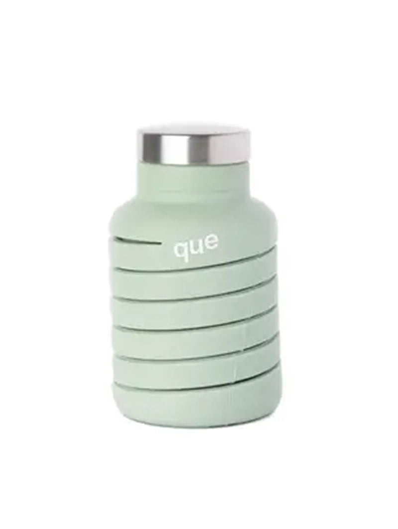 Collapsible Bottle 20 Oz - Dusty Sage-QUE BOTTLE-Over the Rainbow