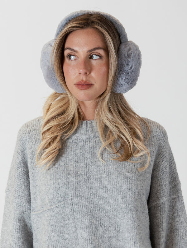 Earmuffs - Grey-LYLA+LUXE-Over the Rainbow