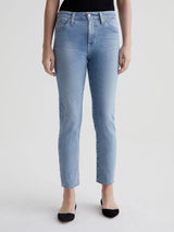 Mari Mid Rise Crop Straight Jean - 24 Hour Looking Glass-AG Jeans-Over the Rainbow