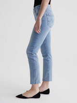 Mari Mid Rise Crop Straight Jean - 24 Hour Looking Glass-AG Jeans-Over the Rainbow