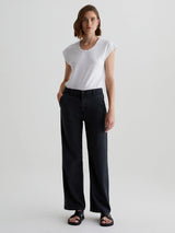 Caden Straight Trouser - Sulfur Black-AG Jeans-Over the Rainbow